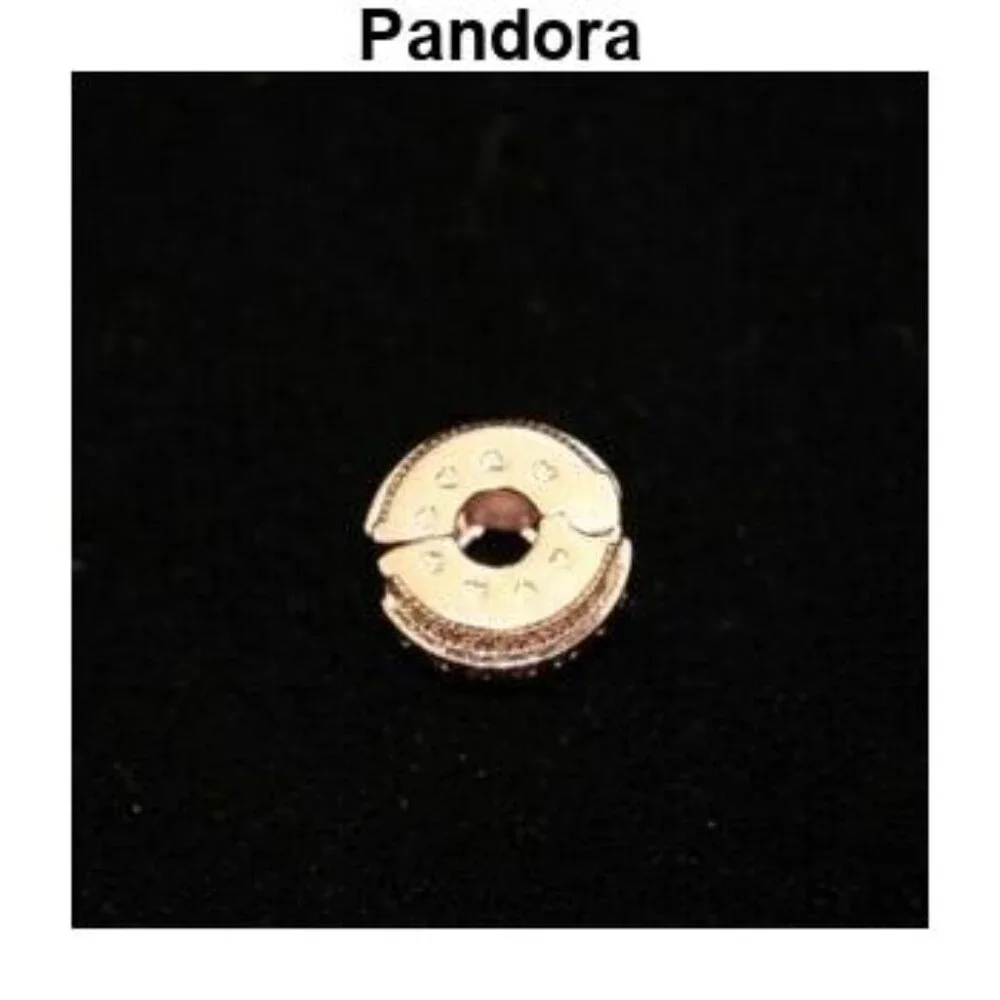 NEW Pandora Logo Clip Bracelet Charm
